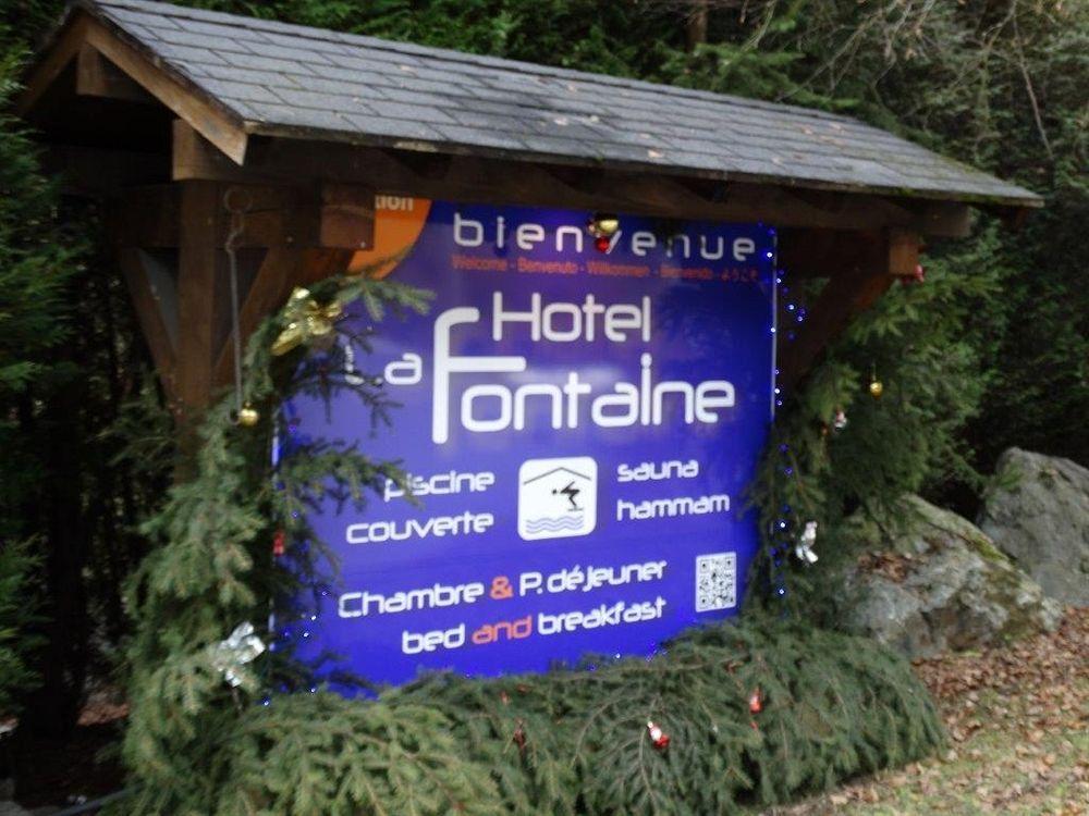 Fontaine Du Mont Blanc Hotel & Spa Les Houches Bagian luar foto