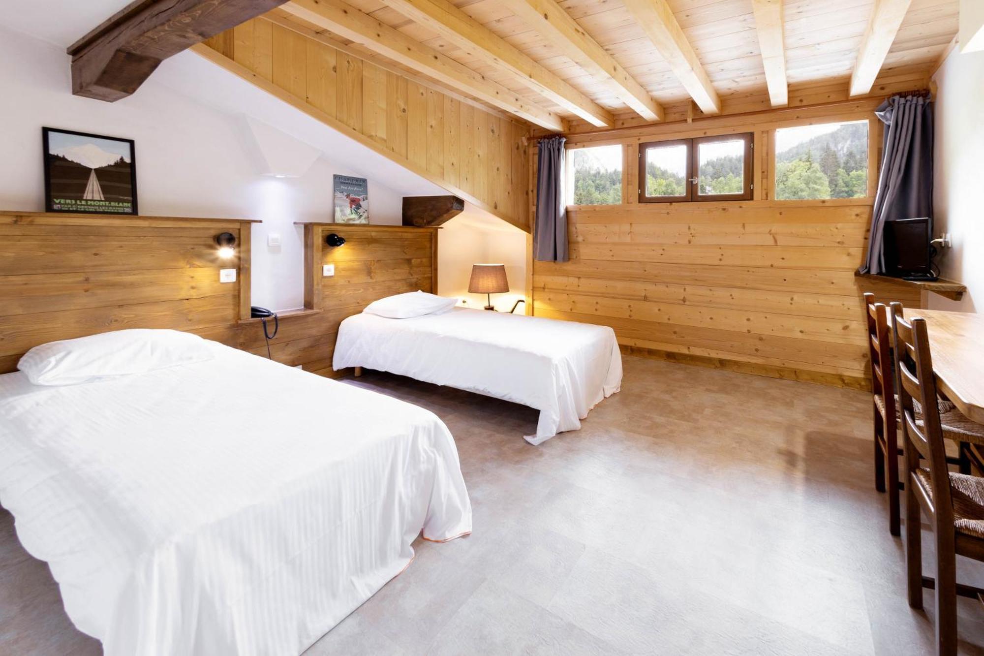 Fontaine Du Mont Blanc Hotel & Spa Les Houches Bagian luar foto